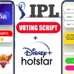 IPL Voting Script | How to watch free IPL 2020