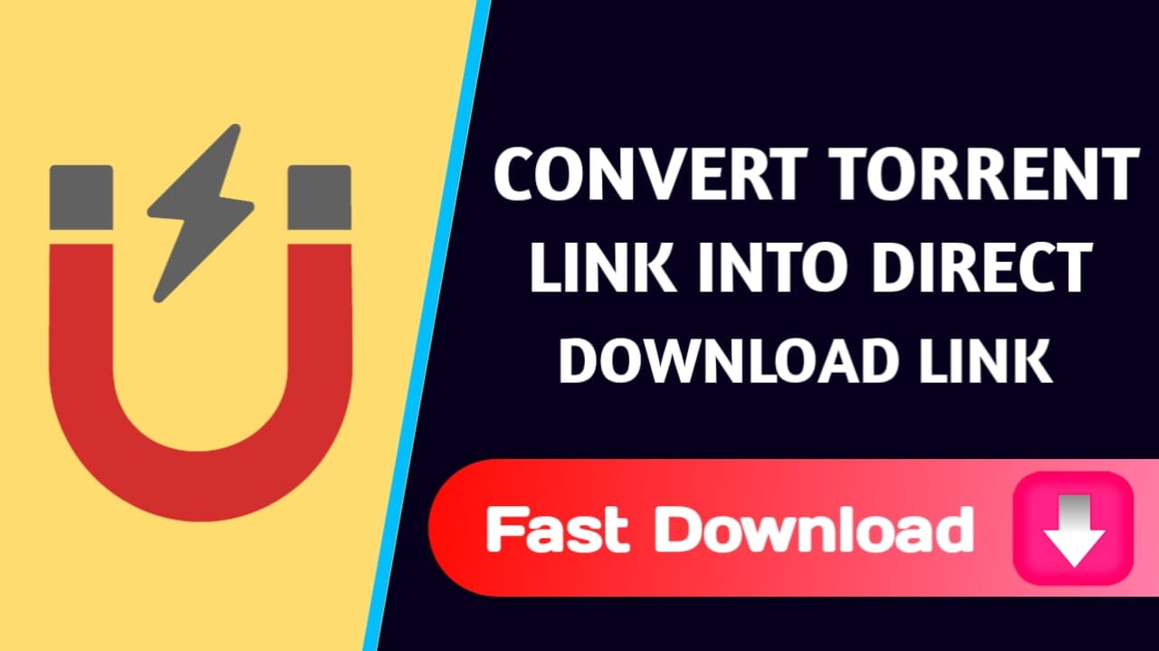 How To Generate Torrent Link to Direct Download Link ?